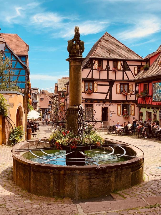 Gite Les Deux Belettes Riquewihr Exterior foto
